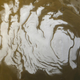 The Martian south polar ice cap imaged by the Mars Orbiter Camera in 2000.